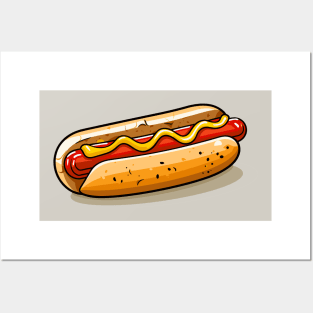 Hot dog Posters and Art